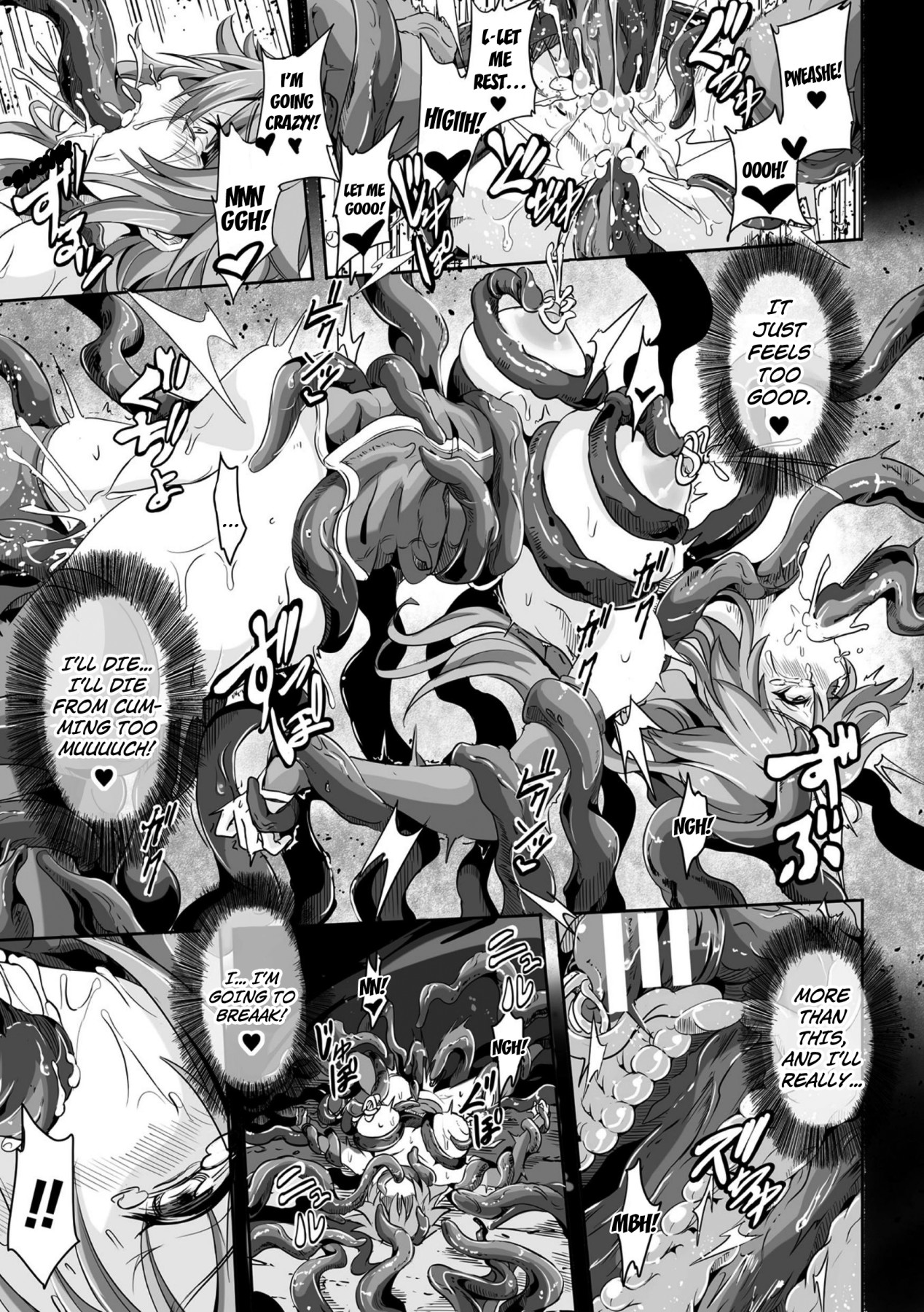 Hentai Manga Comic-Kukkoro Heroines Vol. 14 - The Girl Who's Left Behind In Tentahell-Read-11